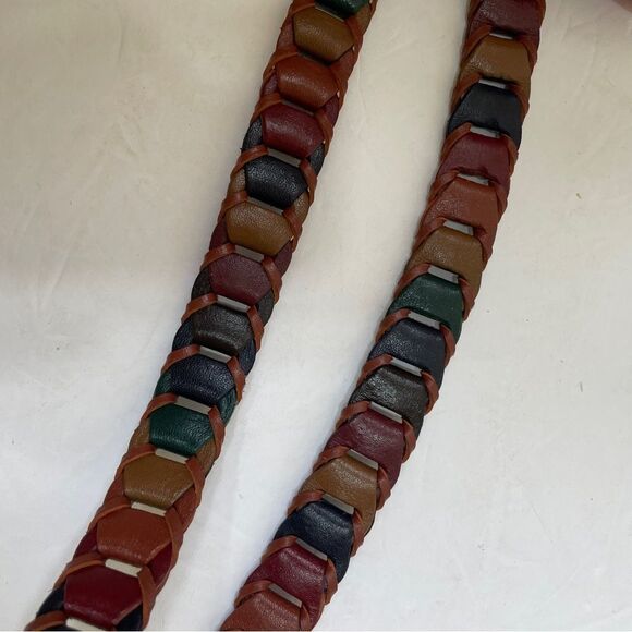 AIMEE-LYNN BRAIDED LEATHER BELT - Picture 5 of 6